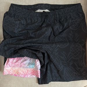 Men’s chubbies athlounger shorts - the pineapples 7” inseam